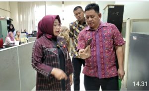 Keliling Kantor Setda, Virgojanti Pesan Tingkatkan Disiplin Pegawai