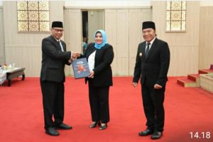 Pj. Gubernur Al Muktabar Kukuhkan Kepala Perwakilan BPKP Provinsi Banten