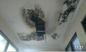 Plafon Bocor, Lurah Karundang Minta Kantor Direnovasi