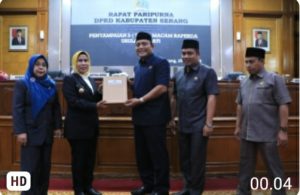 Selama 2023, Pemkab Serang dan DPRD Lahirkan Delapan Perda