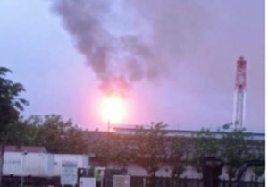 Cerobong PT. Chandra Asri Cilegon Bocor, Bau Kimia Resahkan Warga