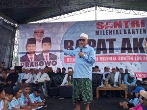 Rapat Akbar Relawan Santri Milenial Banten for Prabowo-Gibran