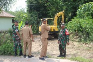 TMMD ke-119 Kodim 0602/Serang.Buka Akses Jalan di Kecamatan Tunjung Teja