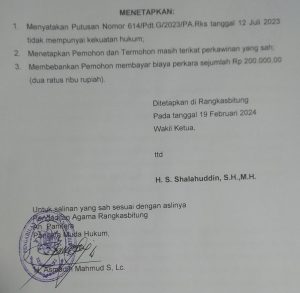 Audensi Dugaan Perselingkuhan ASN di DP3AP2KB Lebak, Ormas GAIB Tindak Lanjuti Hasil Audensi