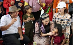 Bulan Vitamin A, Pj. Gubernur Banten Berikan Balita Vitamin A