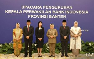 Hadiri Pengukuhan KPw BI Banten, Pj Sekda Berharap Tingkatan Sinergitas Untuk Ekonomi Berkelanjutan