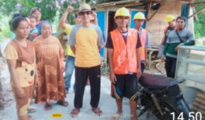 Rampung, Akses Jalan Lingkungan di Desa Sindang Sari