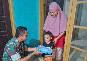Babinsa Koramil 0602-06/Kramatwatu Sukseskan Program Percepatan Penurunan Stunting