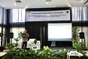 Kanwil BPN Banten Sosialisasikan Sertipikat Elektronik