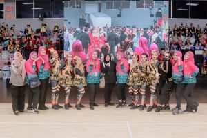 Tim Provinsi Banten Dalam Lomba Senam Kreasi Piala Ibu Negara 2024