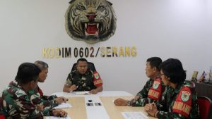 Terkait Gizi Anak, Dandim 0602/Serang Pimpin Rapat Koordinasi