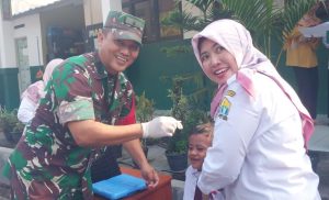 Kodim 0602/Serang dan Muspika Kota Serang Dukung PIN Polio 2024