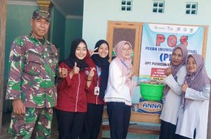 Danramil 0602-13/Padarincang Kerahkan Babinsa Dukung Program PIN Polio Serentak 2024