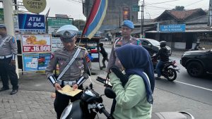 Hari ke-14 Ops Patuh Maung 2024, Ditlantas Polda Banten Lakukan Teguran dan Himbauan