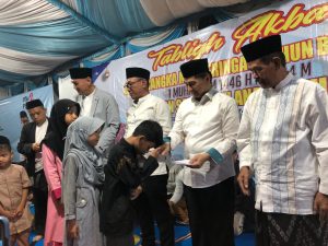 Pasangan Balon Walikota dan Wakil Walikota Cilegon, Helldy – Alawi Gelar Tabligh Akbar