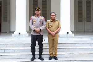 Pj. Gubernur Al Muktabar Terima Silaturahmi Kapolda Banten Irjen Pol. Suyudi Ario