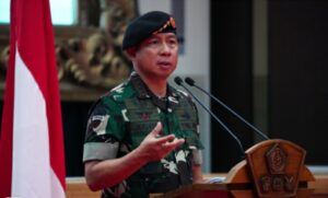 Panglima TNI Terima Laporan Korps Kenaikan Pangkat 22 Perwira Tinggi TNI