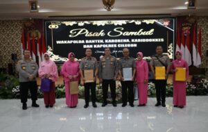 Polda Banten Adakan Pisah Sambut Wakapolda Banten dan Pejabat Utama Serta Kapolres