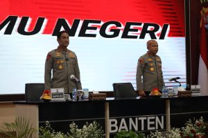 Kapolda Sampaikan Commander Wish Kepada Personel Polda Banten