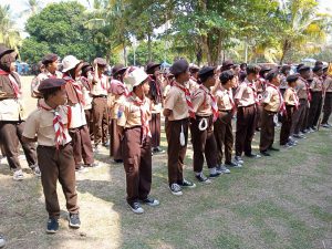 Kwaran Pramuka Kecamatan Anyer Gelar HUT Pramuka Ke-63