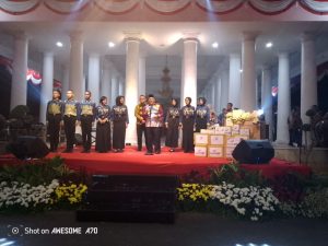 Plh. Sekda Serang Apresiasi Kontribusi Paskibraka dan Siswa Berprestasi pada Tasyakuran HUT RI