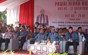 Dandim 0602/Serang Hadiri Pawai Kirab Budaya