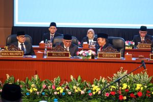 Pengucapan Sumpah.Anggota DPRD Kota Tangsel 2024/2029, Al Muktabar Ingatkan Pencapaian Indonesia Emas 2045