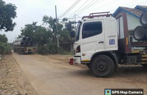 Di Depan Kantor Camat Sukaresmi, Aliansi Masyarakat Peduli Lingkungan Gelar Aksi Jilid I PT. HK