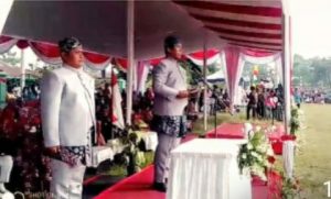 Camat Pameungpeuk Pimpin Upacara Dirgahayu Kemerdekaan RI Ke-79