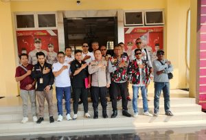Wakapolres Lebak Terima Audiensi LSM GMBI dan Jurnalis