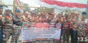 LMPI Gelar Unras Minta Kejati Banten Tuntaskan Perkara Dugaan Korupsi