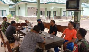 Melalui Silaturahmi, Danramil 0602-12/Ciomas Pererat Kebersamaan dengan Anggota 