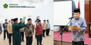 Kemenag Banten Mutasi Pejabat, Uesul Qurni Nakhodai Kemenag Kabupaten Serang