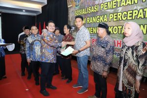 Serahkan Sertipikat PTSL dan Aset Pemerintah Kota Serang, Kakanwil BPN Banten : “Program PTSL ini Nyata”