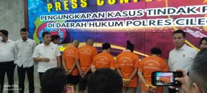 Bermotiv Pinjol, Polres Cilegon Rilis 5 Tersangka Kasus Pembunuhan Balita