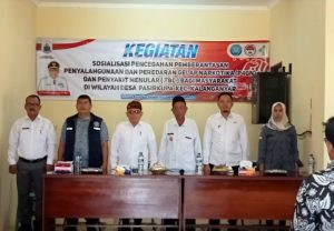 Cegah Penyalahgunaan Narkoba, Sat Resnarkoba Polres Lebak Laksanakan Penyuluhan P4GN di Desa Pasir Kupa