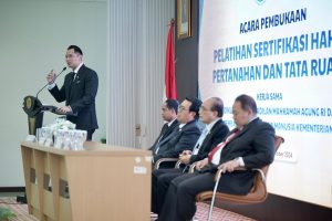 Kementerian ATR/BPN Bersama MA Adakan Sertifikasi Hakim