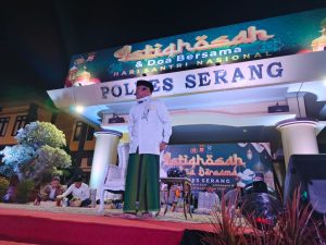 Hari Santri Nasional, Polres Serang Gelar Istighosah dan Do’a Bersama