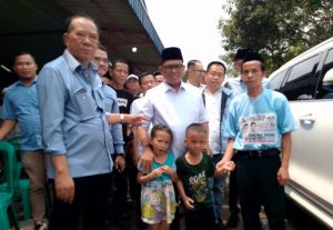 5 Ribu Warga Kecamatan Warung Gunung Dukung Andra Soni dan Dimyati