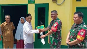 Di Kecamatan Waringin Kurung, Kodim 0602/Serang Serahkan Kunci Program Rutilahu 