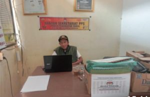 PPS Desa Sangiang Buka Posko Layanan DPTb Bagi Pemilih 