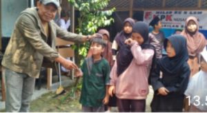 LSM KPK Nusantara Banten Berikan Santunan Bagi Anak Yatim Piatu