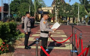 Jabatan Kasi Propam Polres Lebak Resmi di Serahterimakan