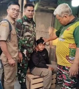 Babinsa Koramil 0602-21/Kopo Amankan Terduga Pelaku Pencurian