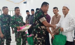 Semarak Hari Pahlawan, Dandim 0602/Serang Serahkan Bantuan Sembako