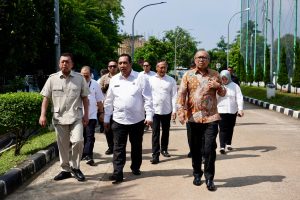 Kunjungi Kantor Cikeas, Menteri Nusron (Akan )Perkuat SDM Kementerian ATR/BPN 