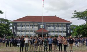 Wakili Dandim, Danramil 0602-01/Kota Serang Ikuti Apel Siaga Pengawasan Pilkada 2024 