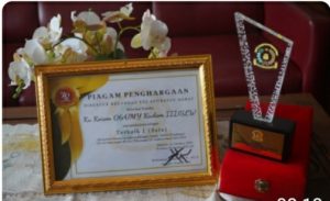 Keuangan Korem 064/MY Predikat Terbaik Ke-1 Dari Direktorat Keuangan TNI AD