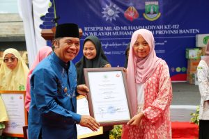 Pj. Gubernur Banten Al Muktabar : “Selamat Milad Muhammadiyah ke-112”