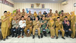 Dukung Program Perlindungan Hak Anak, Danramil 0602-06/Kramatwatu Hadiri Lokakarya Mini di Puskesmas